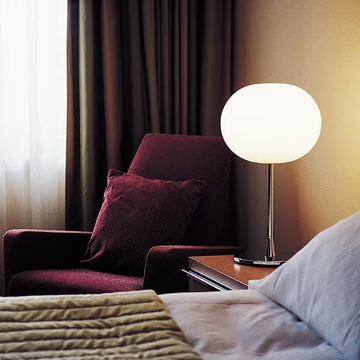 FLOS - GLO-BALL T Brass - Glass table lamp by In Stock - view 3